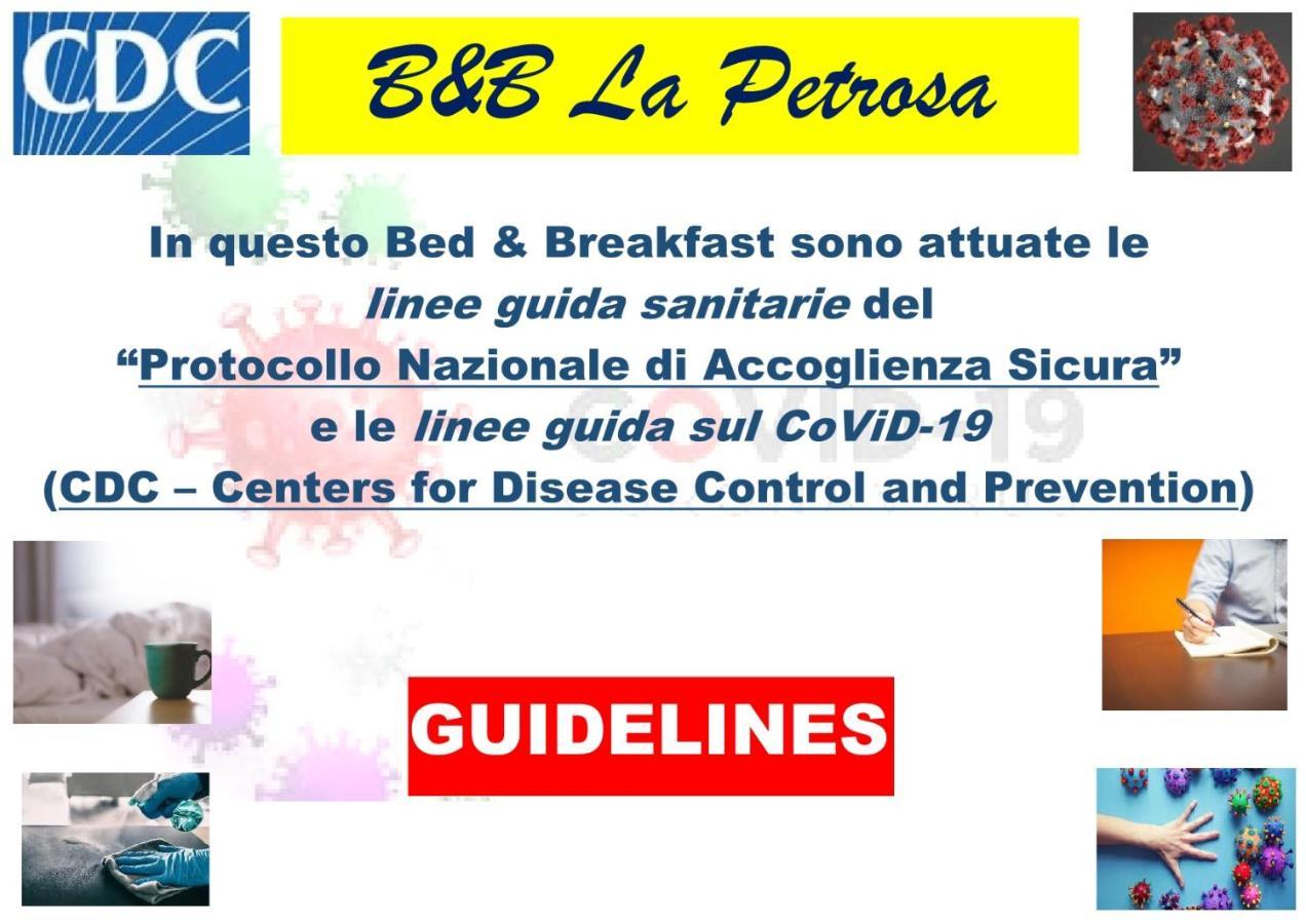 B&B La Petrosa Frascineto Ngoại thất bức ảnh